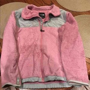 girls north face jacket large